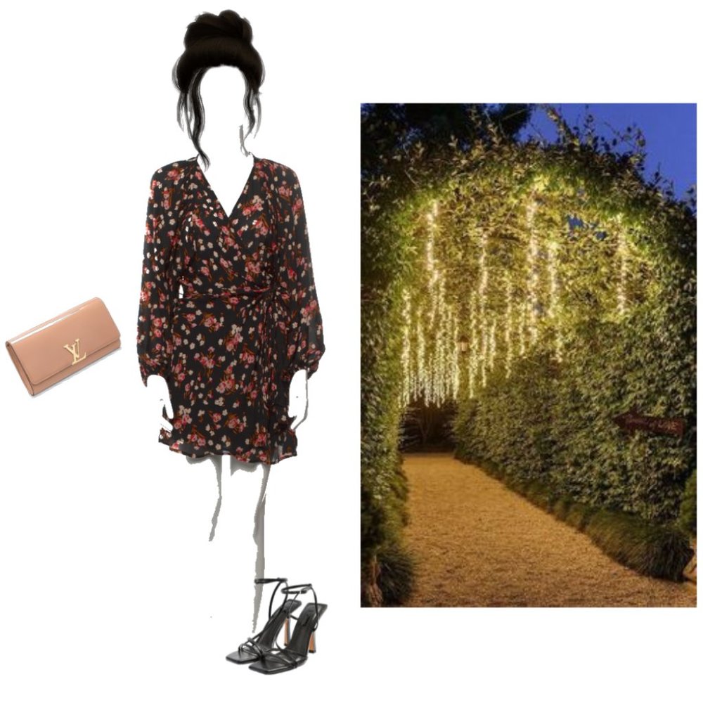 A.L.C. | Silk wrap floral dress